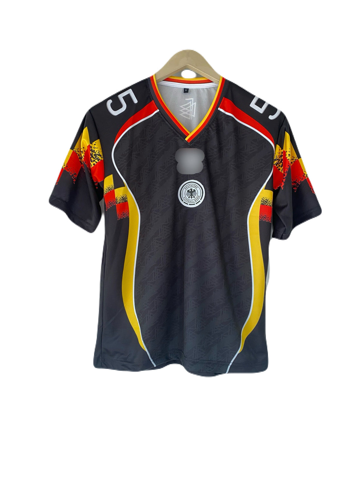 Beckenbauer Germany Five Sleeve collar Embroidery- P2318
