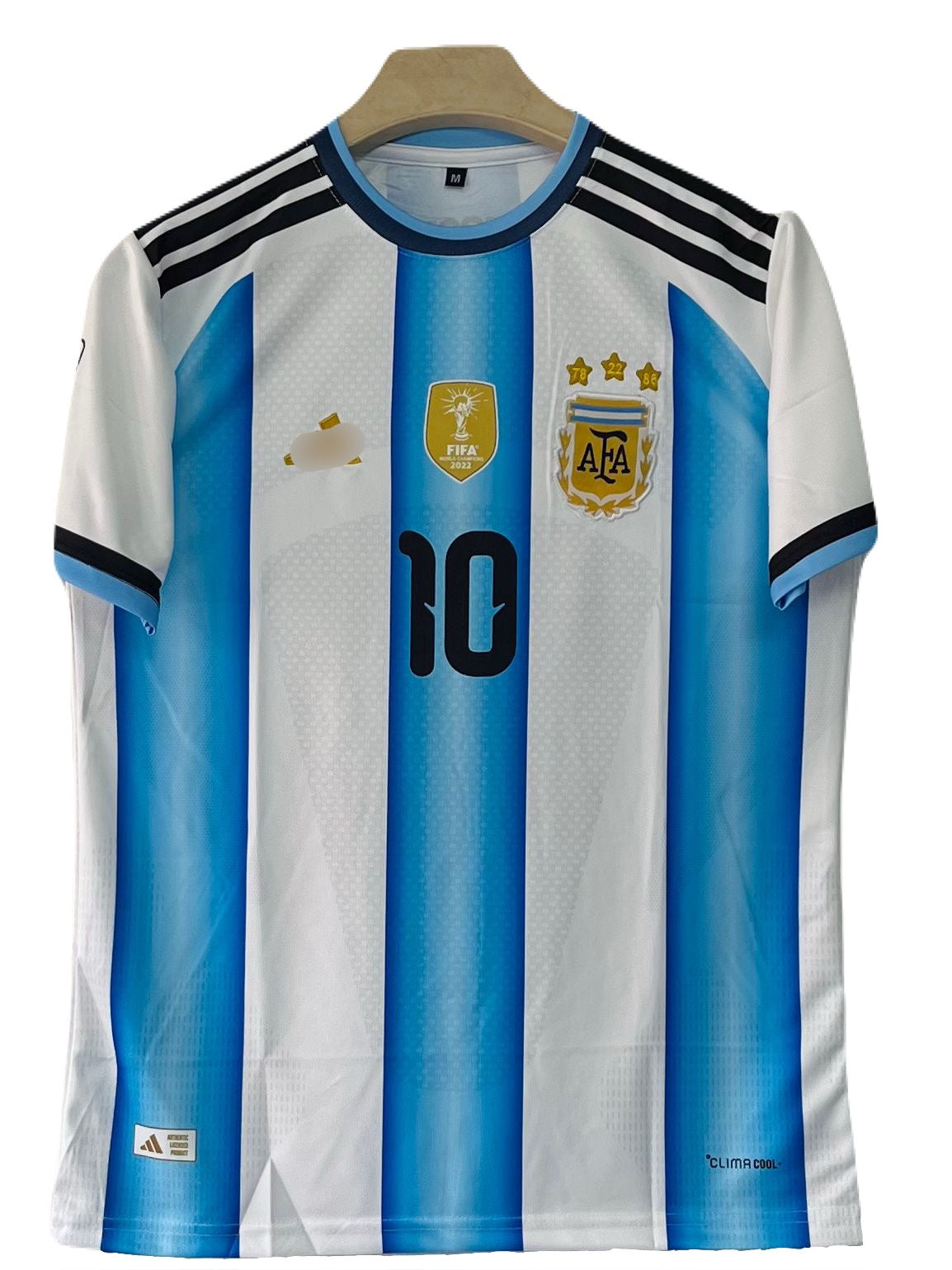 Argentina 2026 World Cup Home Kit Messi Half Sleeve embroidery -