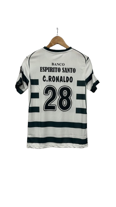 Retro jersey sporting Ronaldo 2001/03 Half sleeve jersey  - ms retro store