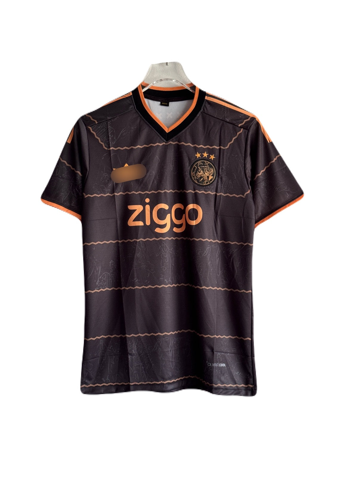 Ajax Away Plain back jersey embroidery half sleeve - P2733