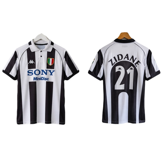 Zidane juventus 2006 home collar jersey - P1786