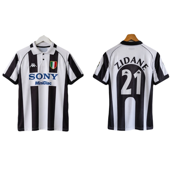 Zidane juvantus 2006 home collar jersey -