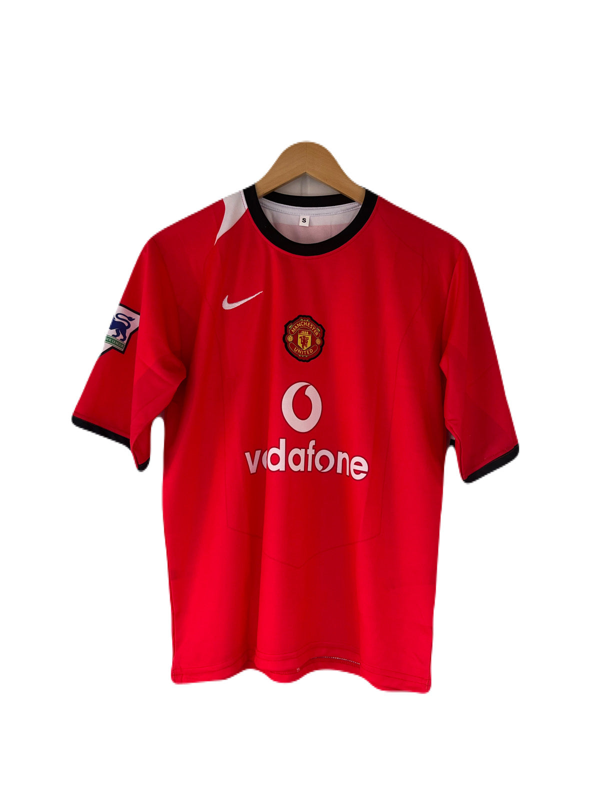 Manchester United 2006 Home kit Ronaldo Embroidery Five Sleeve  - Ms Retro Store