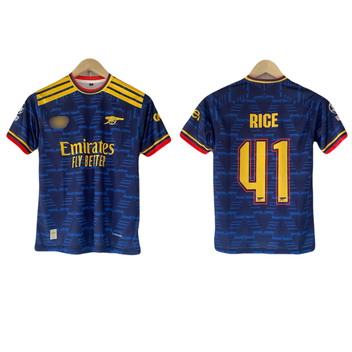 Rice Arsenal 2026-27 Away Jersey Half Sleeve Sublimation -  P2440