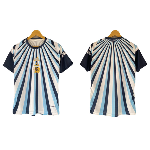 Argentina 2026 World Cup Pre match Kit  Half Sleeve embroidery - P2419