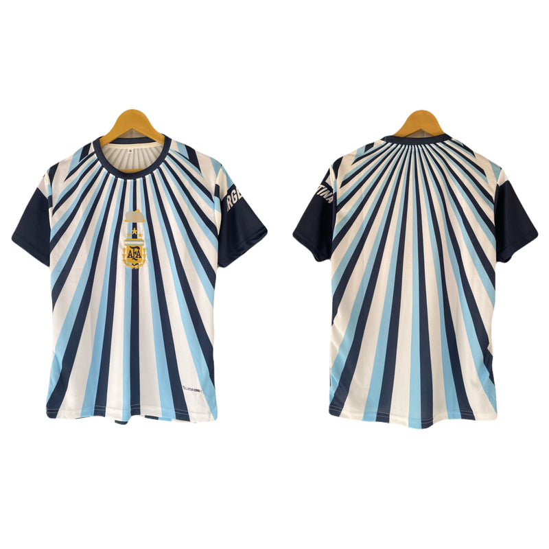 Argentina 2026 World Cup Pre match Kit  Half Sleeve embroidery - P2419