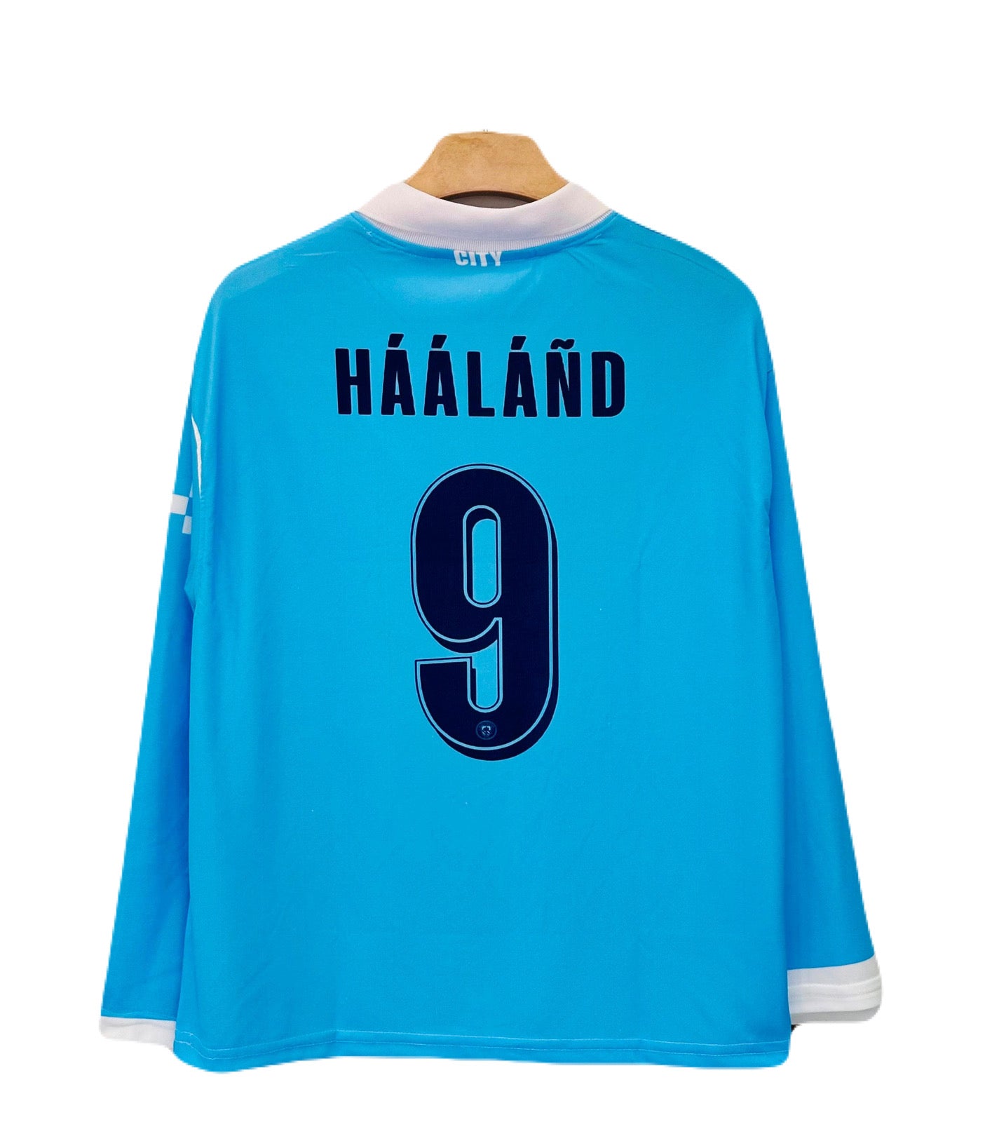 Haaland Manchester City full sleeve  Collar Sublimtion Jersey P2435