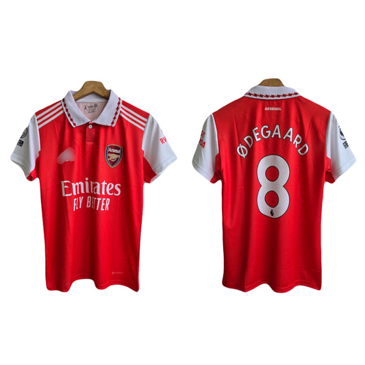 Arsenal odegard 2025-2026 Half Sleeve Collar Embroidery -  Ms Retro Store