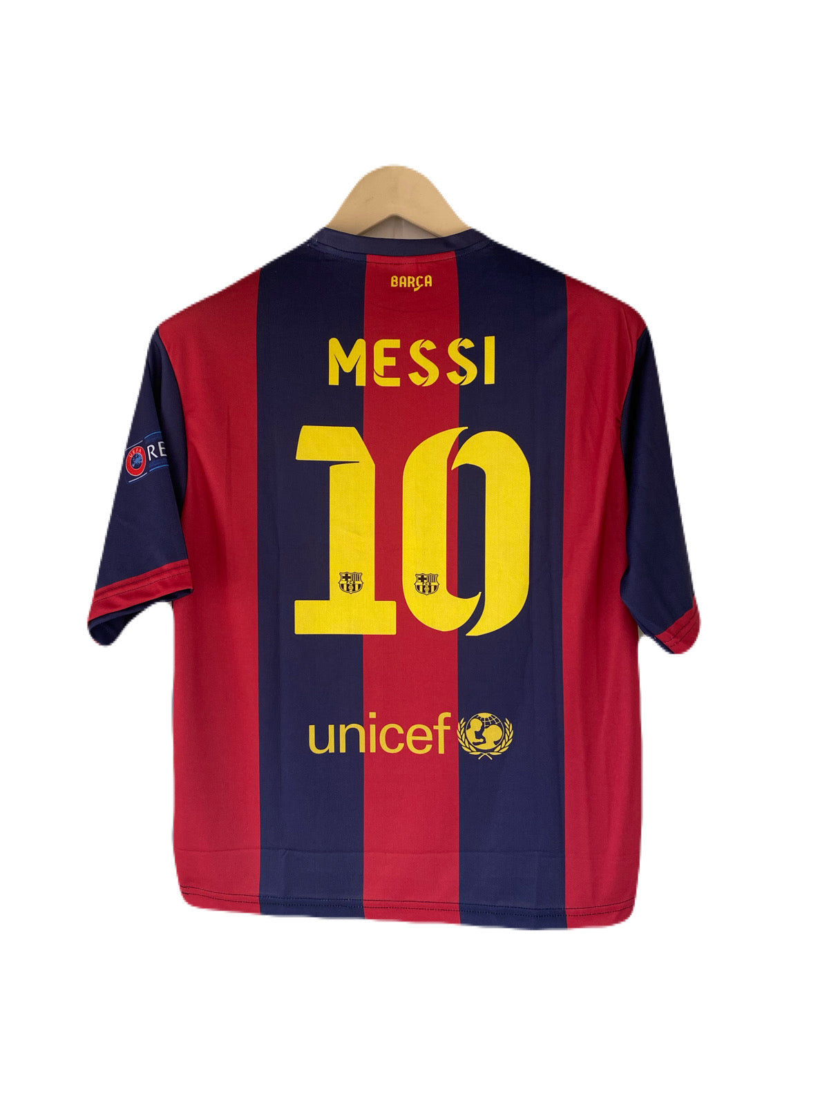 Messi Barcelona Five Sleeve sublimation jersey - P2135