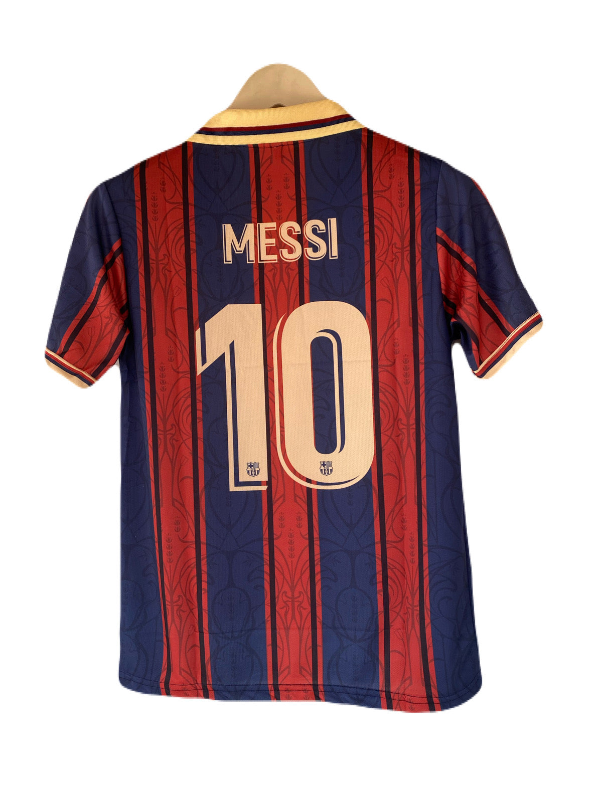 Messi Barcelona 125th Anniversary Kit Half Sleeve embroidery - P2680