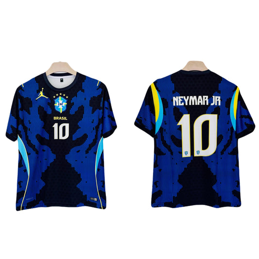 Brazil 2026 World Cup Away Neymar Half Sleeve Sublimation Jersey -P1165 Ms Retro Store