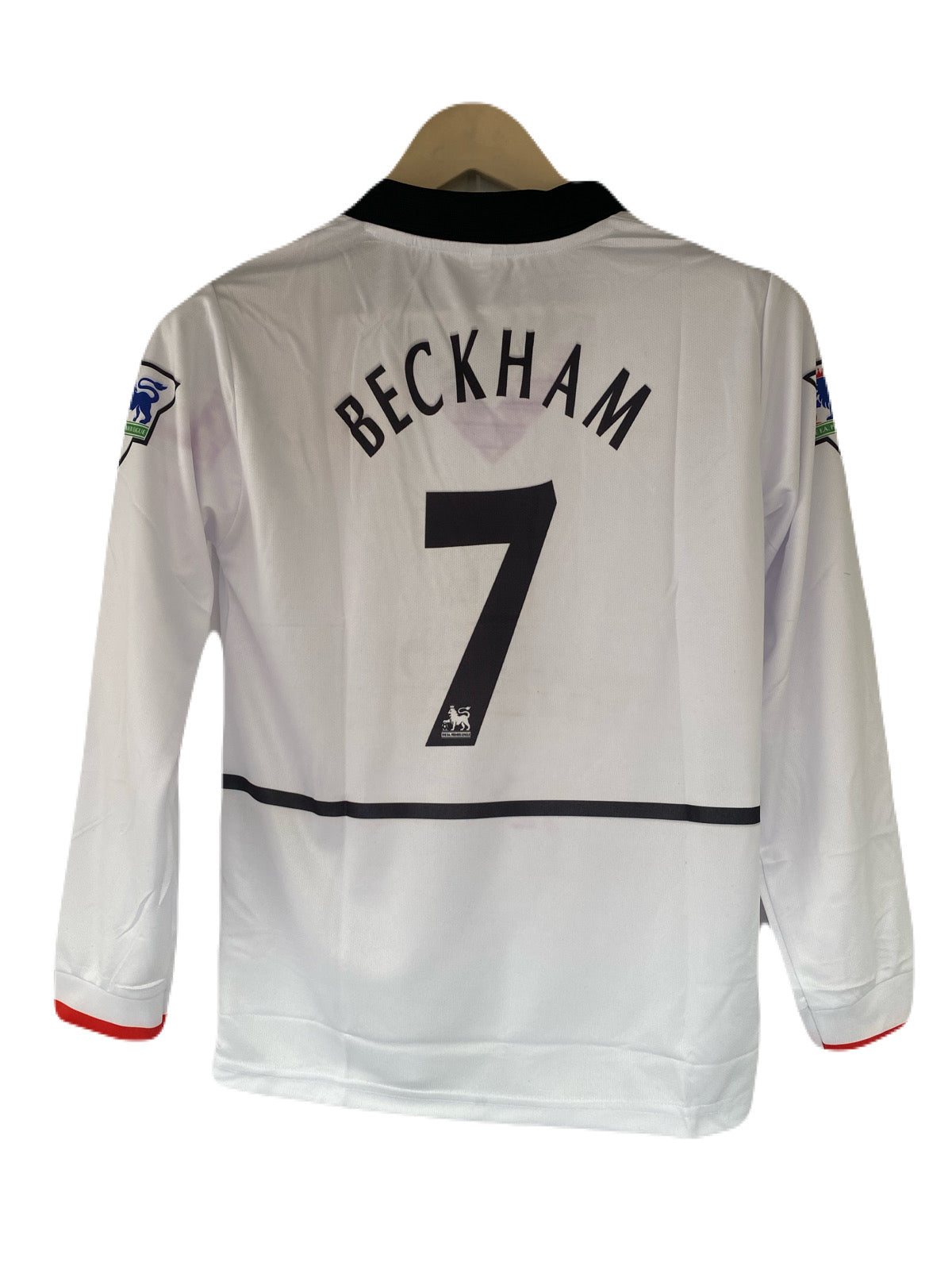 Beckham Manchester United 1998 Kit Full Sleeve sublimation -