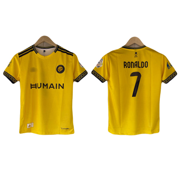 Ronaldo Al nassr 2026-27 Home kit embroidery half sleeve - P2564