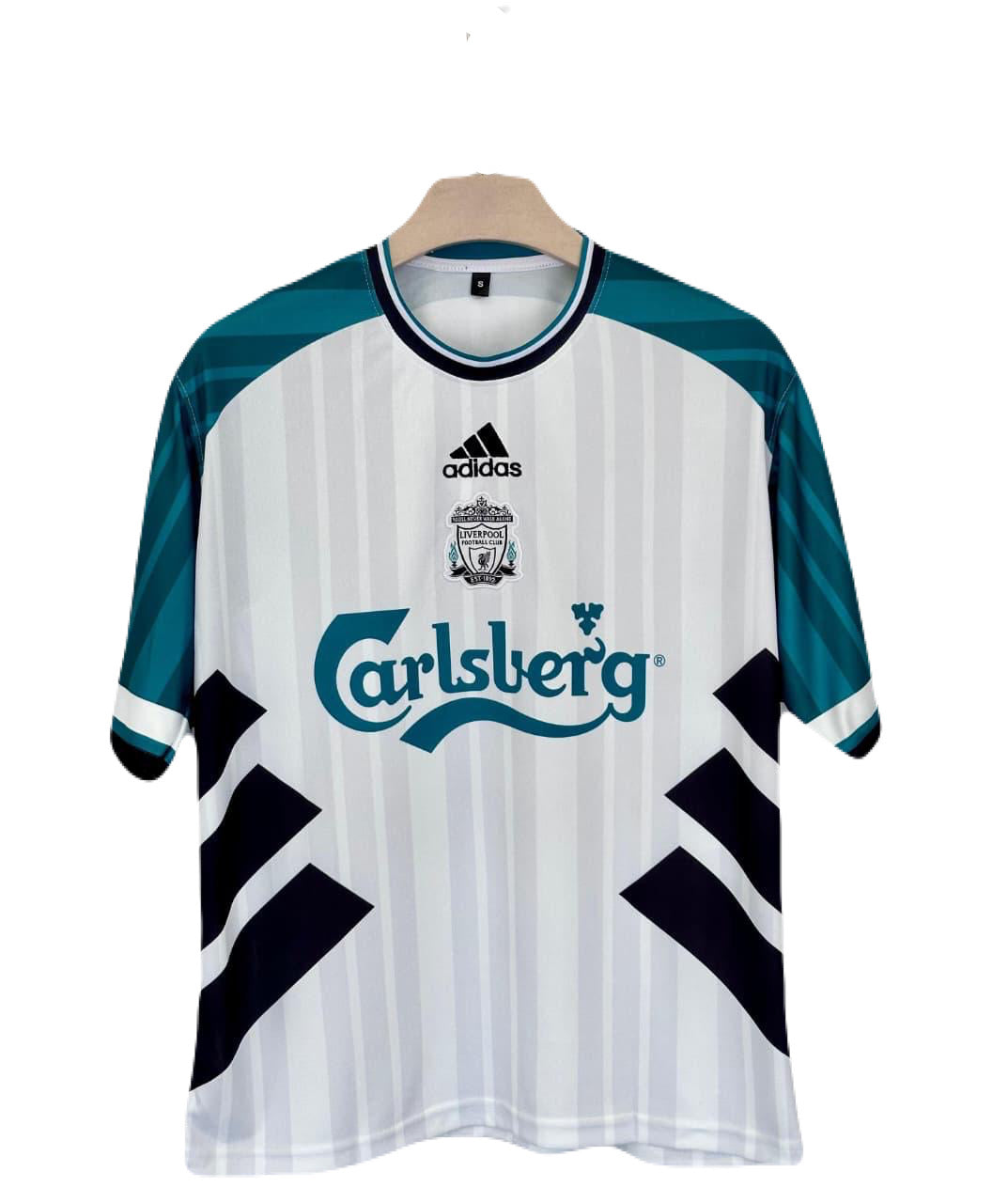 Liverpool 1993-94 Kit Fowler Five sleeve -  Ms Retro Store