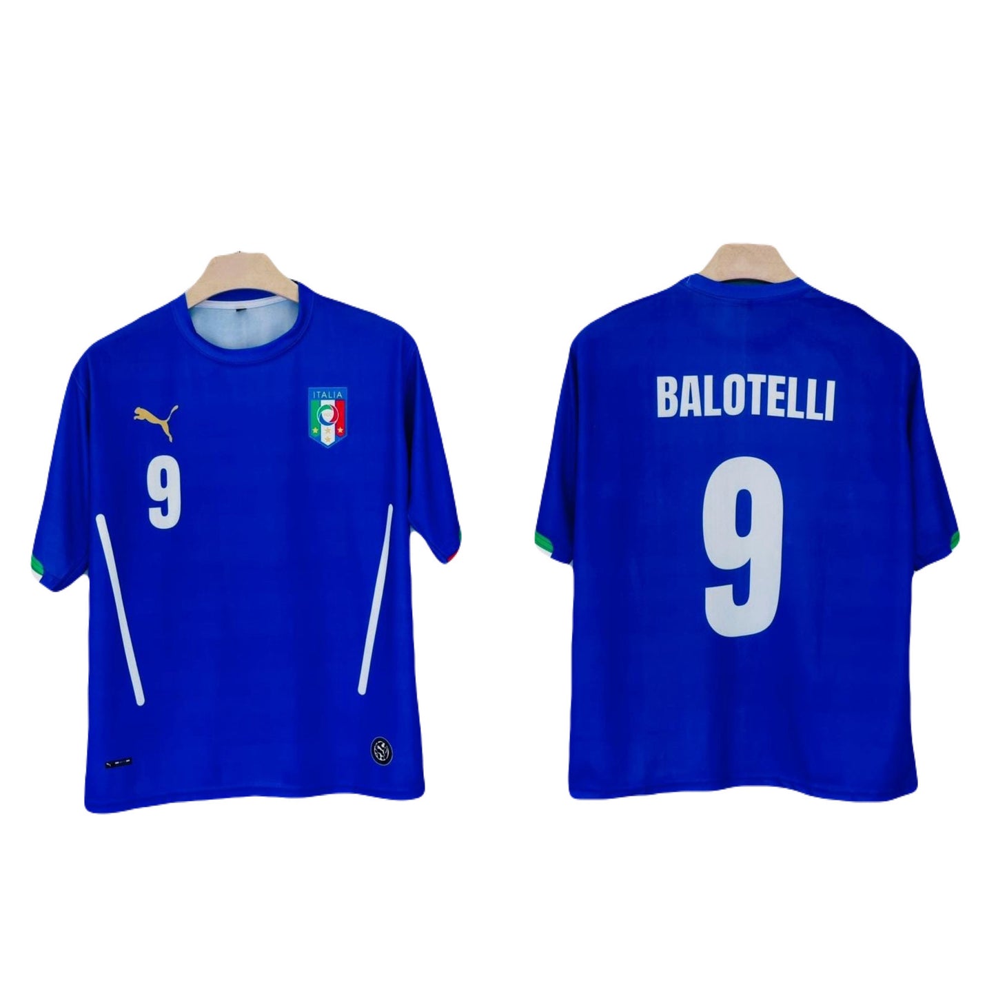 Italy 2005-07 Baloteli Five sleeve Roundneck Sublimation- P1410 Ms Retro Store