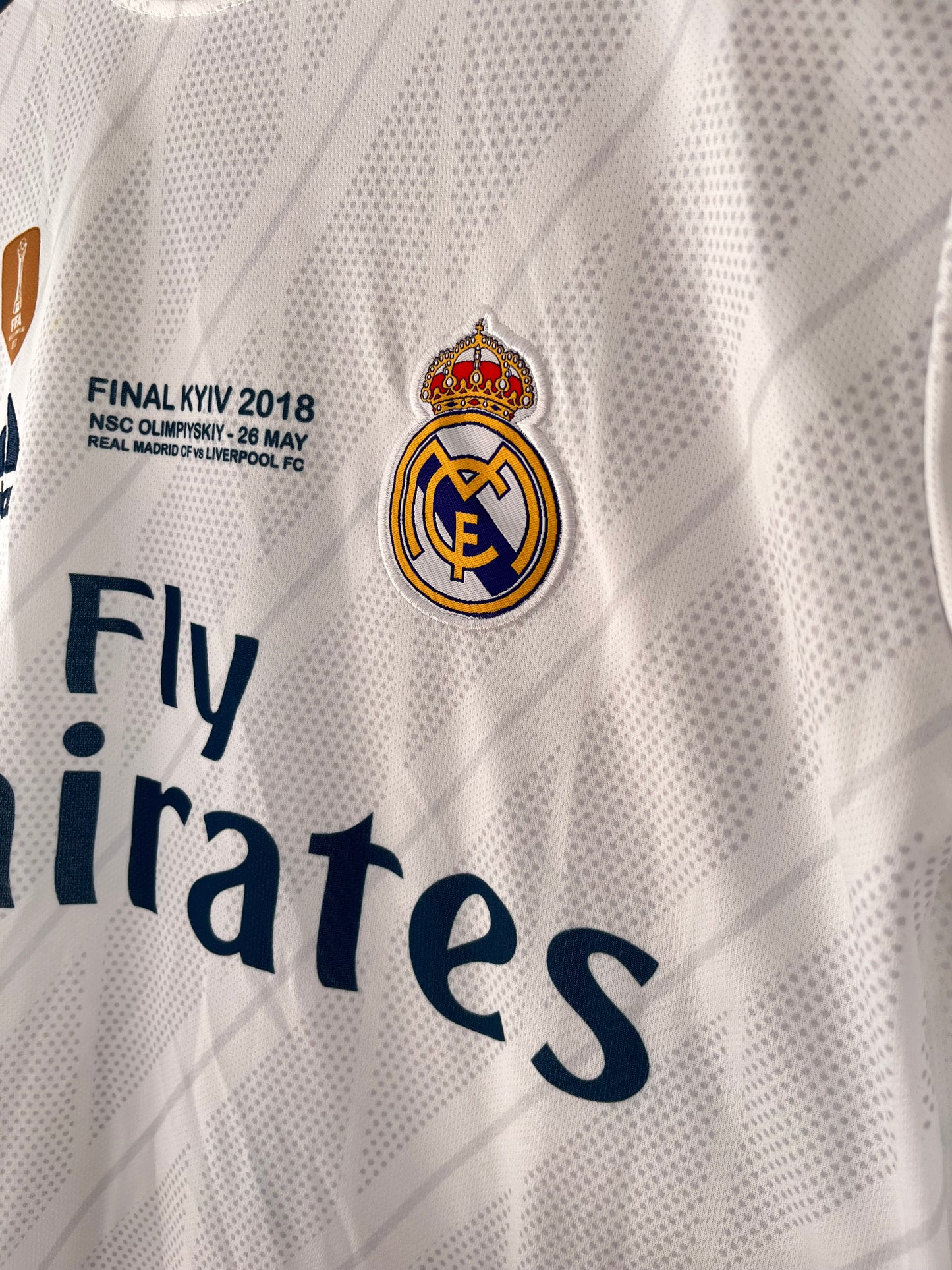 Ronaldo Realmadrid full sleeve 2018 UCL FINAL EDITION Embroidery - P2369