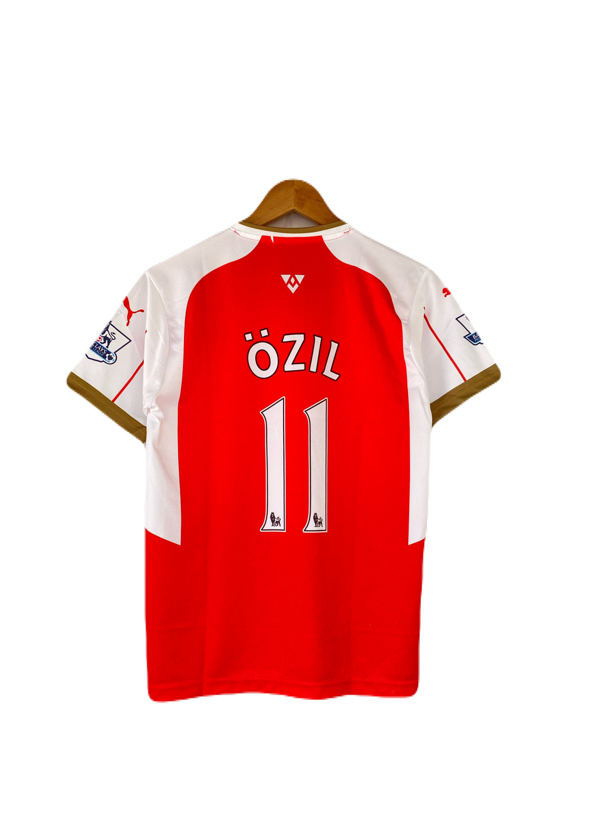 Ozil Arsenal 2015/16 home kit Embroidery chinese collar - P2798