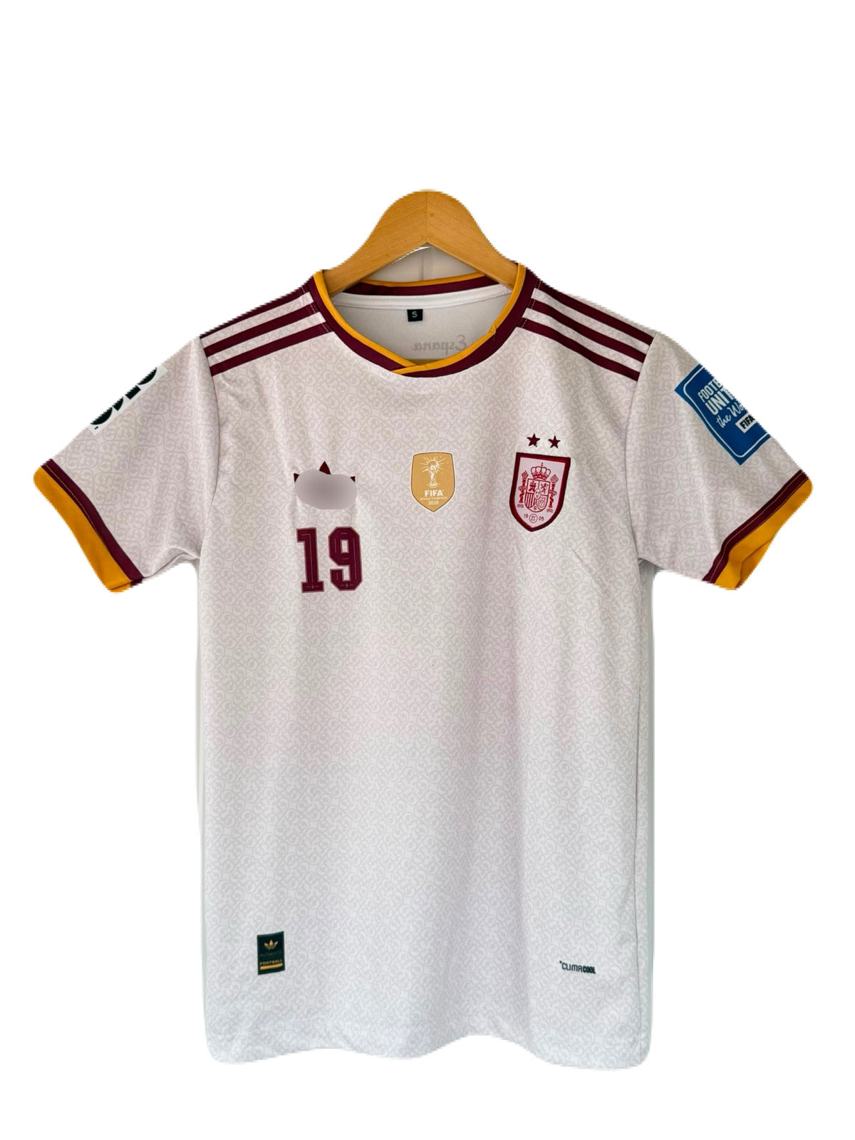 Yamal 2star Spain 2026 Worldcup Away Half Sleeve Jersey - P2431