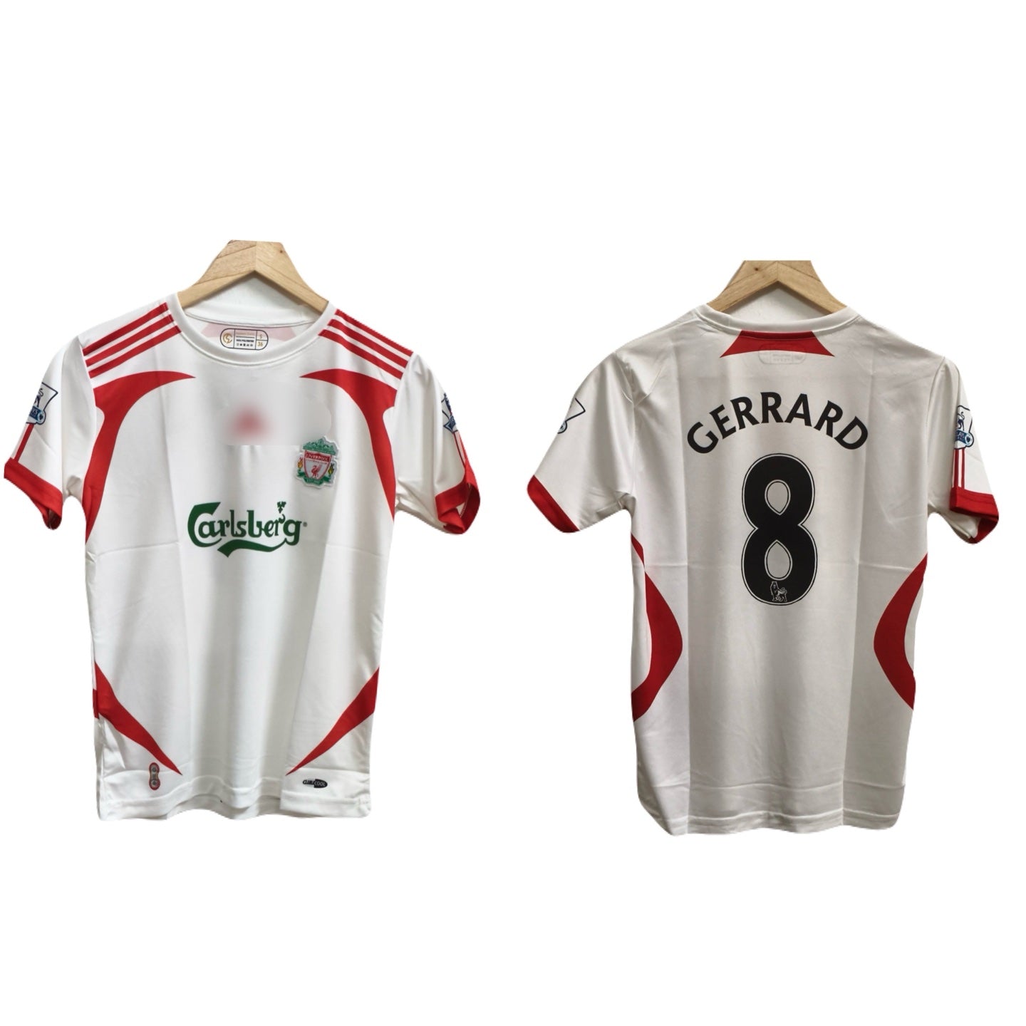 Liverpool 2007/08 away jersey gerrard - P746 ms retro store
