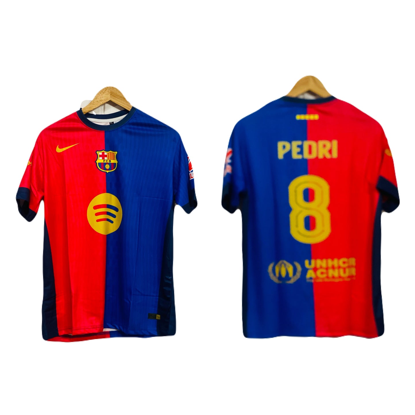 Fc Barcelona 2024/25 Home kit Pedri Half sleeve - P257 - Ms Retro Store