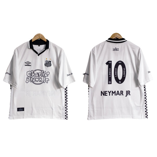Santos FC x Charlie Brown edition Neymar Five Sleeve Embroidery - P2000 Ms Retro Store/1