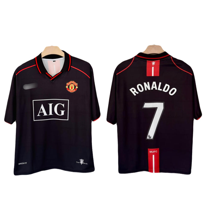 Ronaldo Manchester United Five sleeve Collar Sublimation jersey - P2567