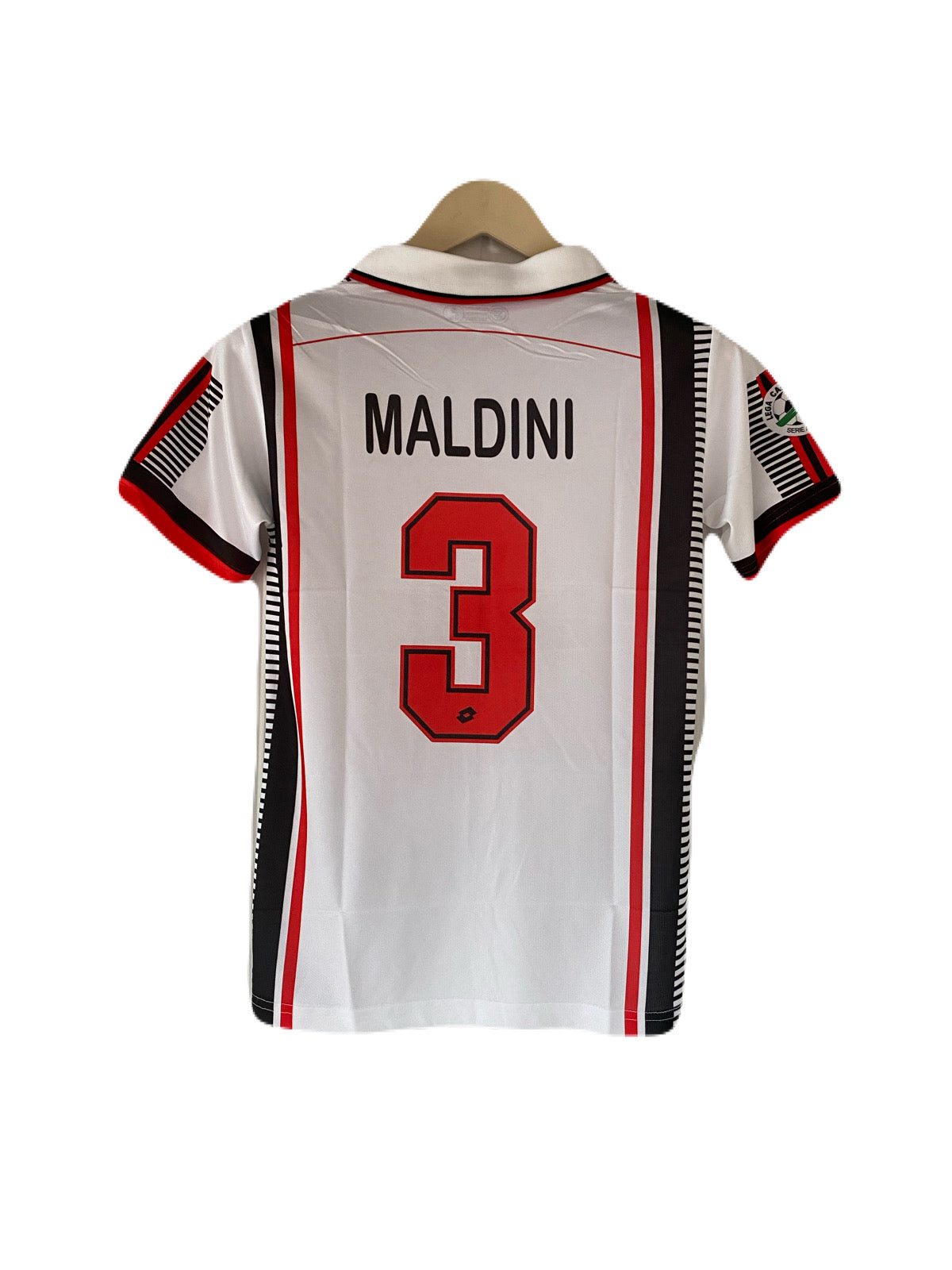 Maldini Ac milan collar type half sleeve sublimation jersey - P2096