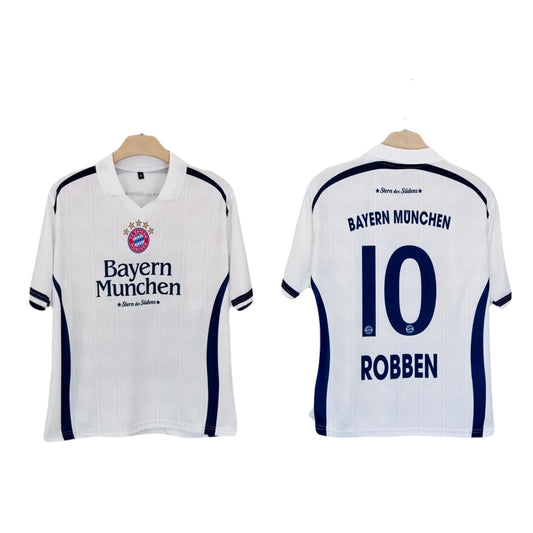 Bayern Munich 2006-07 Robben Away Kit Five Sleeve -P1269 Ms Retro Store