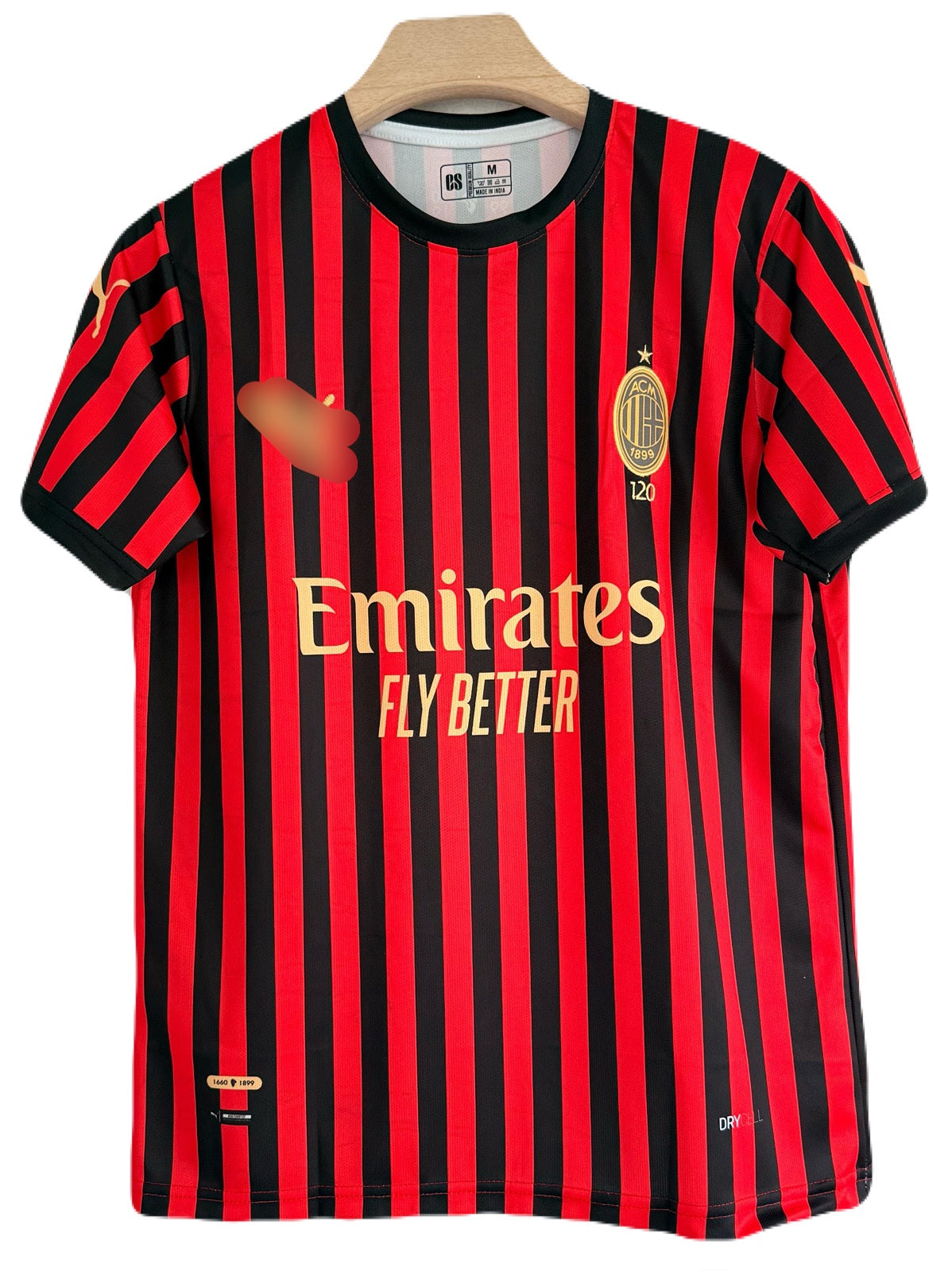 Ac Milan 120th Anniversary Special Edition Kit Ibrahimovic Half Sleeve - Ms Retro Store