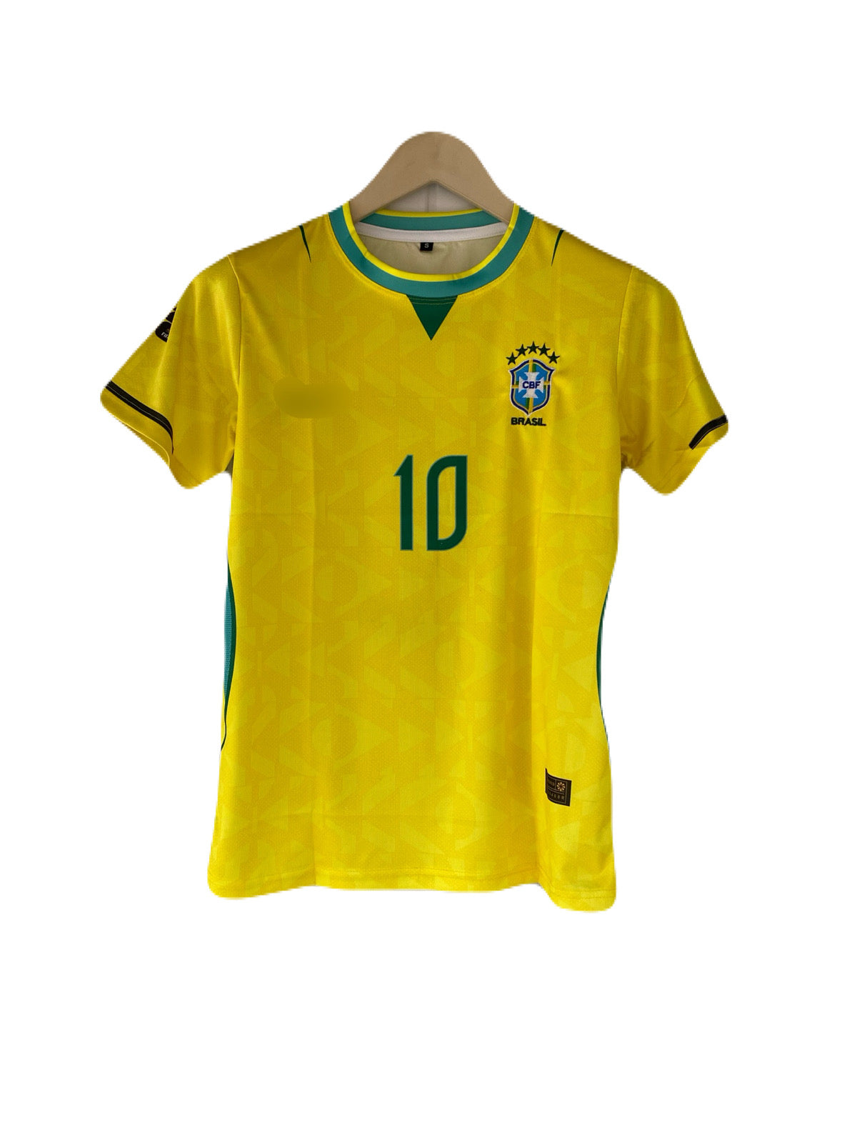 Neymar Jr Brazil 2026 World Cup Home  Half sleeve Embroidery jersey  -  P2349