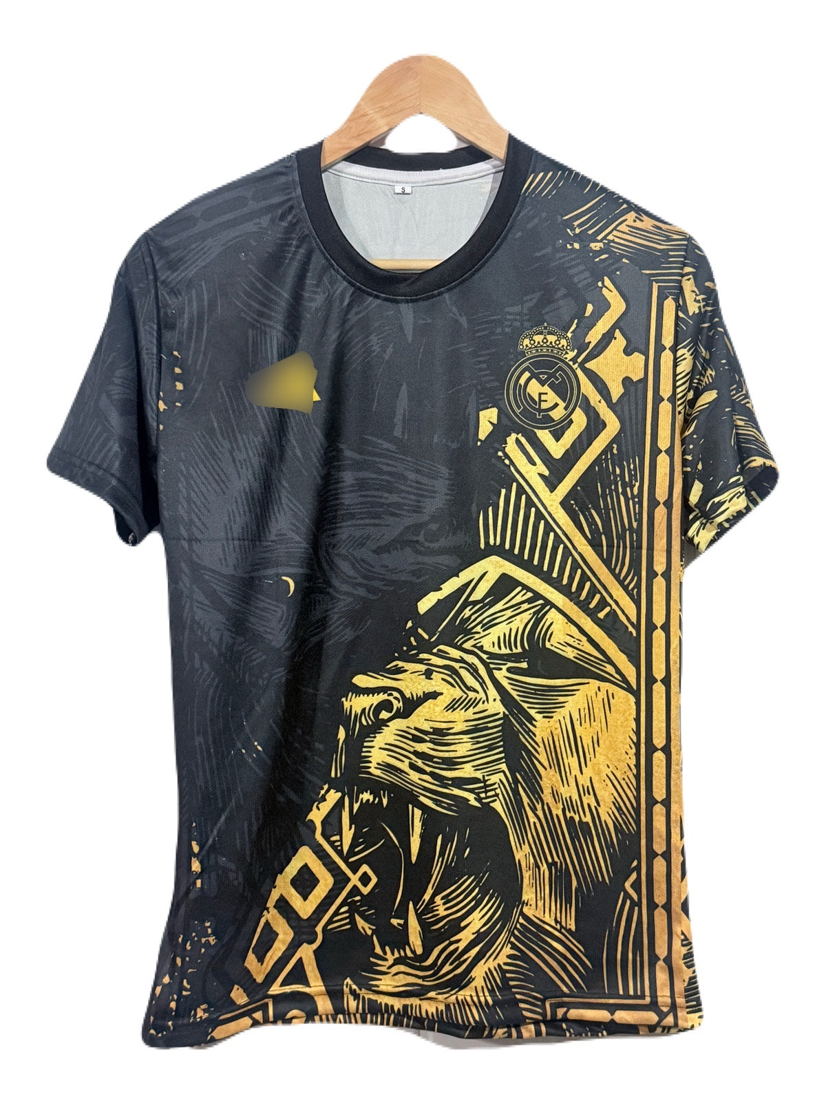 Real Madrid 2025-26 Golden Lion edition Half Sleeve - P965 Ms Retro Store