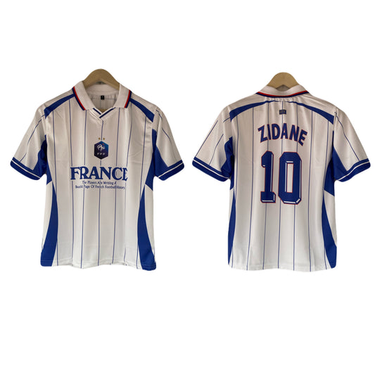 Zidane france Five sleeve Collar Sublimation jersey- P2190