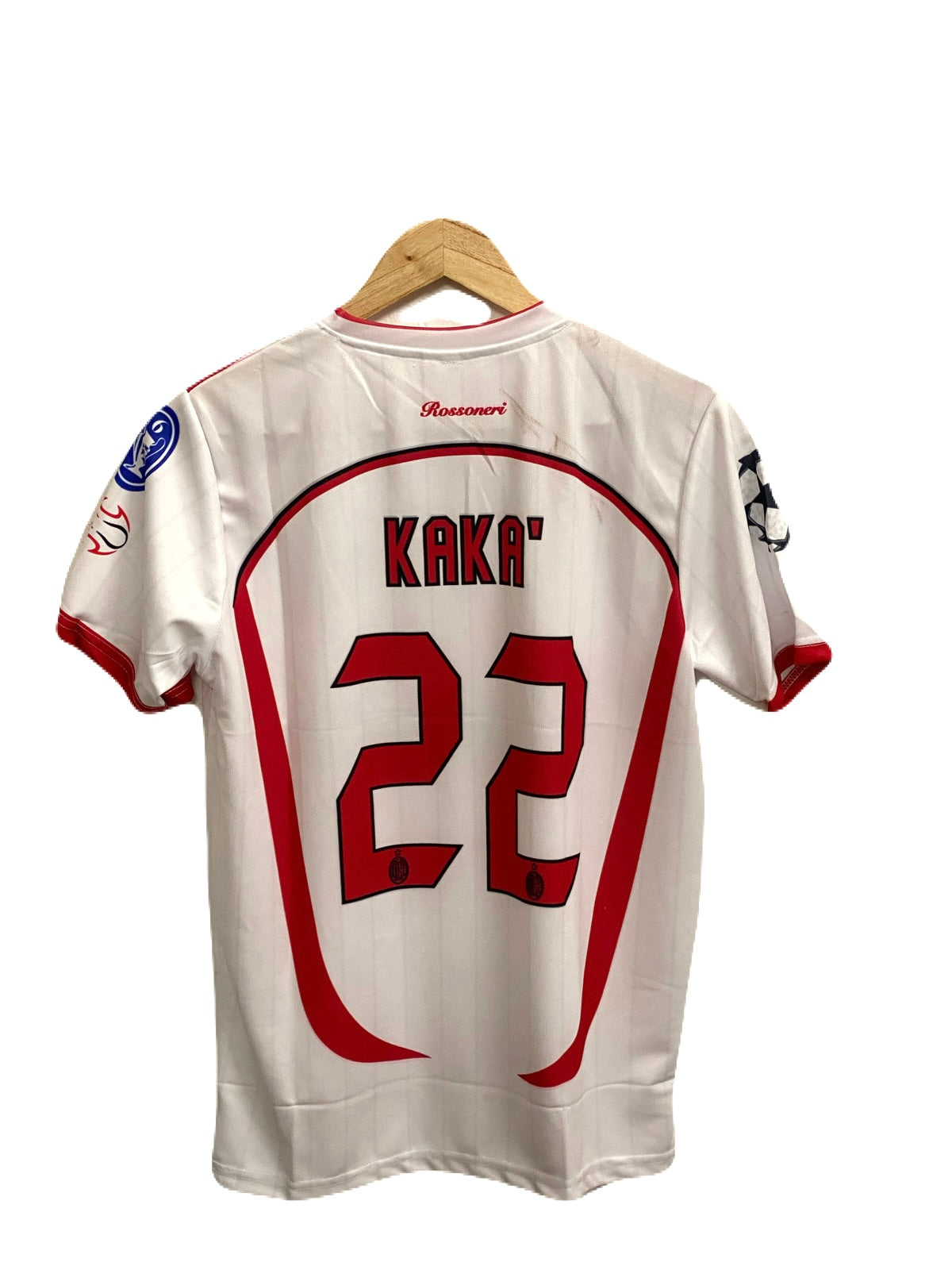 Acmilan 2007 ucl final edition  halfsleeve kaka round neck-  ms retro store