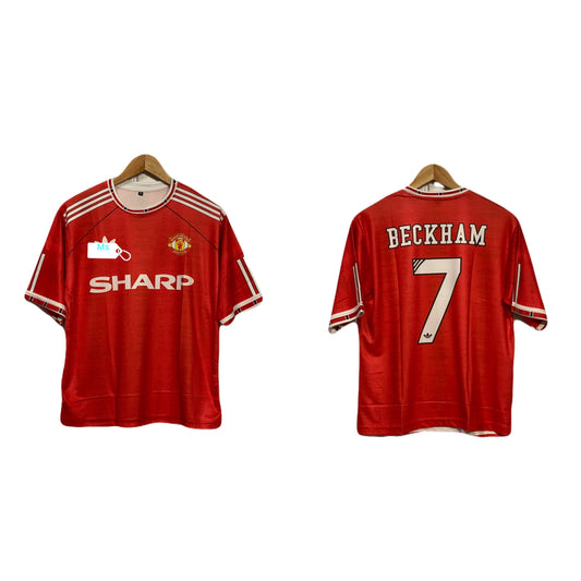 Manchester united 1990/91 home jersey - ms retro store