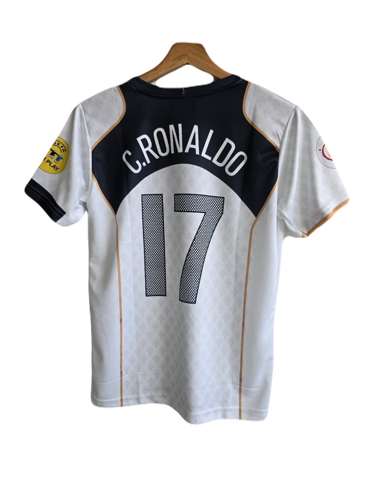 Portugal 2006 Away Ronaldo Half Sleeve Embroidery Jersey -P1715  Ms Retro Store