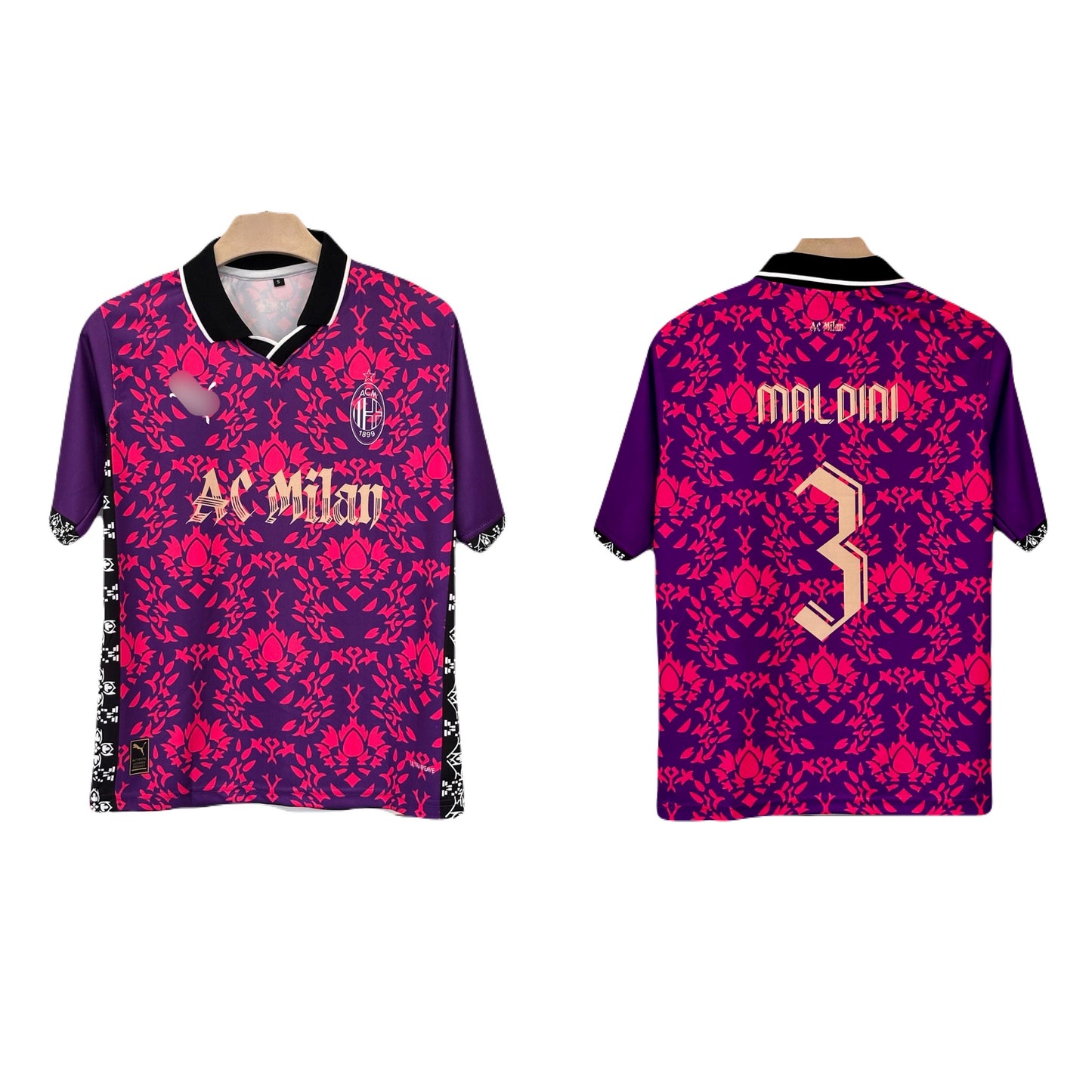 Maldini Ac milan Billie edition COLLAR FIVE SLEEVE JERSEY -