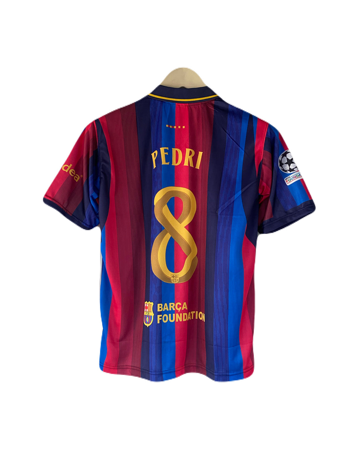 Pedri Barcelona 2026-27 Home  Five sleeve Collar Sublimation jersey - P2541