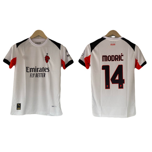 Modric Ac Milan away Half sleeve embroidery - P2086