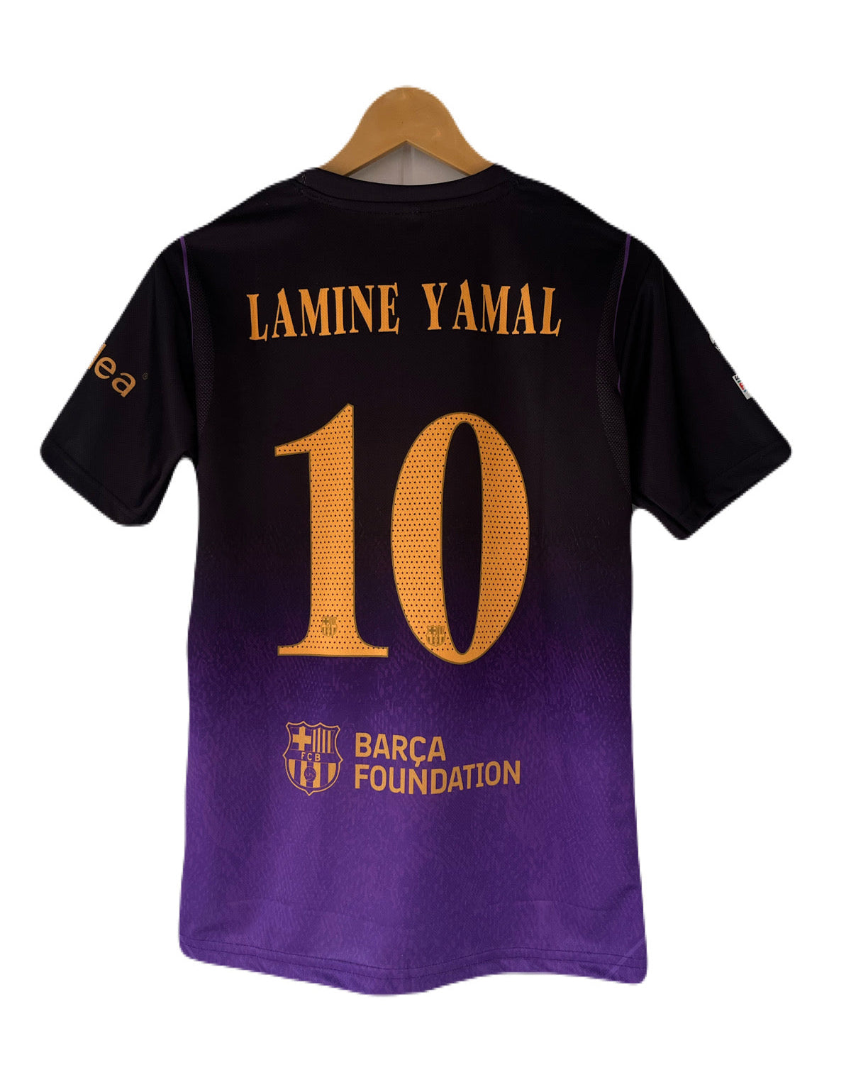 Lamine Yamal Barcelona 2026-27 Away embroidery half sleeve jersey - P2368