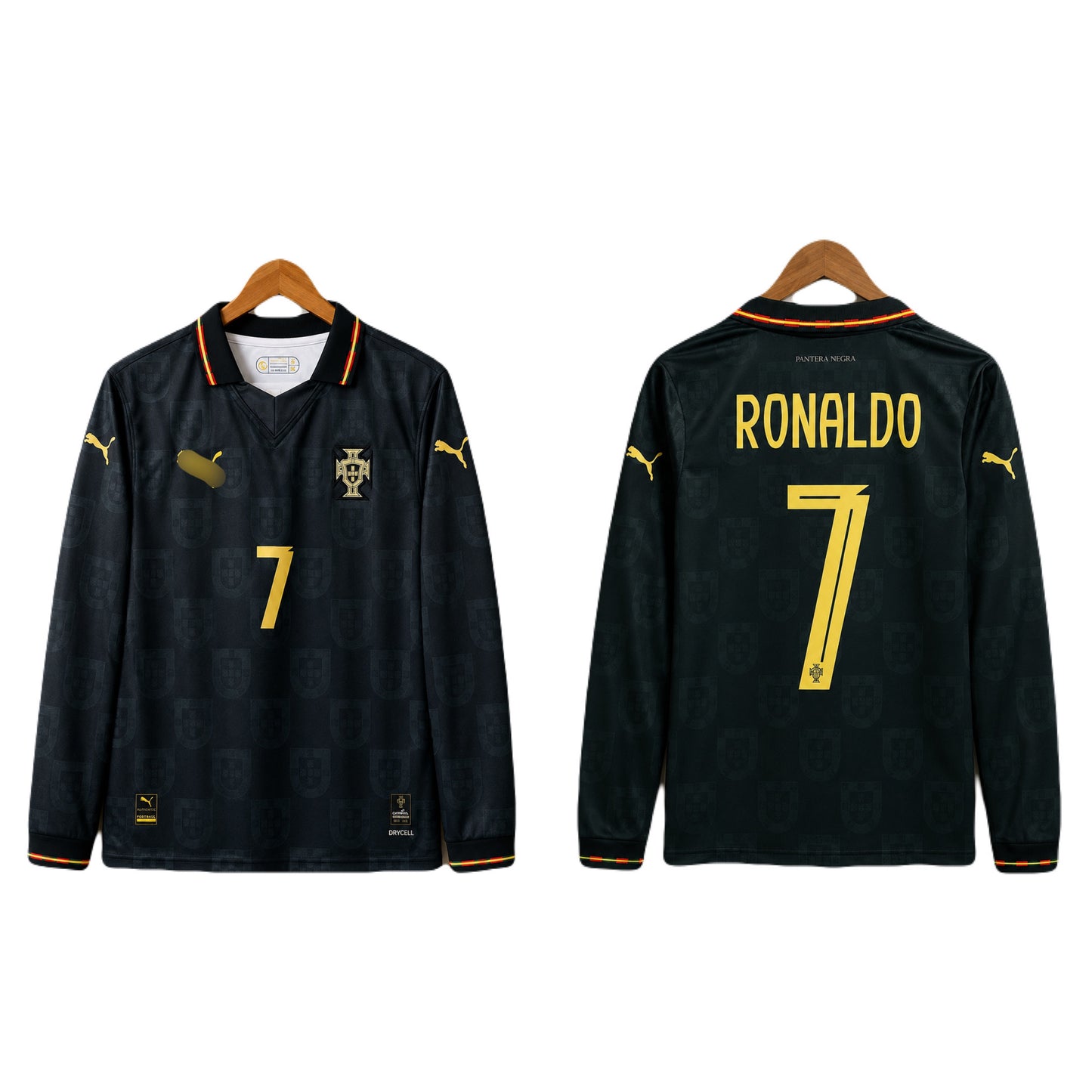 Portugal 2025-26 Special Edition kit Ronaldo Full Sleeve Embroidery -