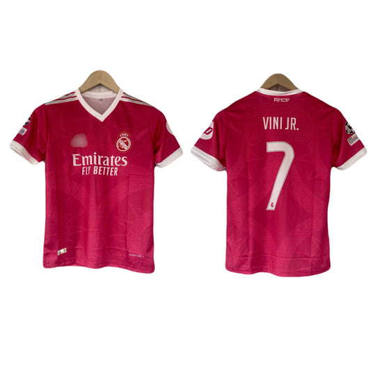 Vinicius Real Madrid 2026-27 Third kit embroidery half sleeve - P2530