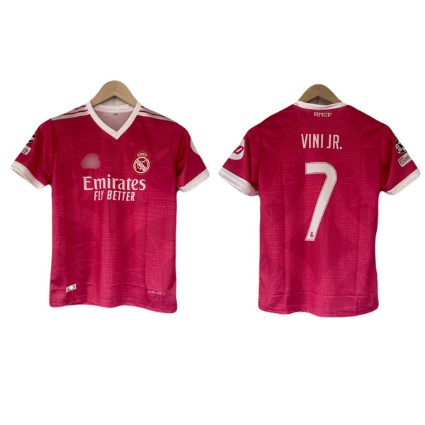Vinicius Real Madrid 2026-27 Third kit embroidery half sleeve - P2530