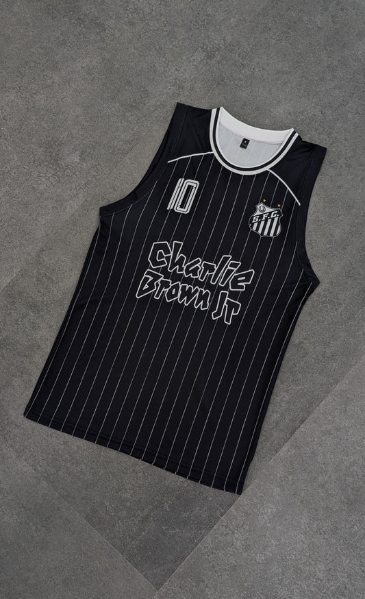 Neymar Santos home  sleevless bibs sublimation - P1806