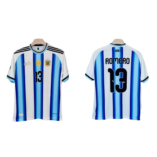 Argentina  2026 World Cup Home Romero Kit Half Sleeve sublimation - Ms Retro Store