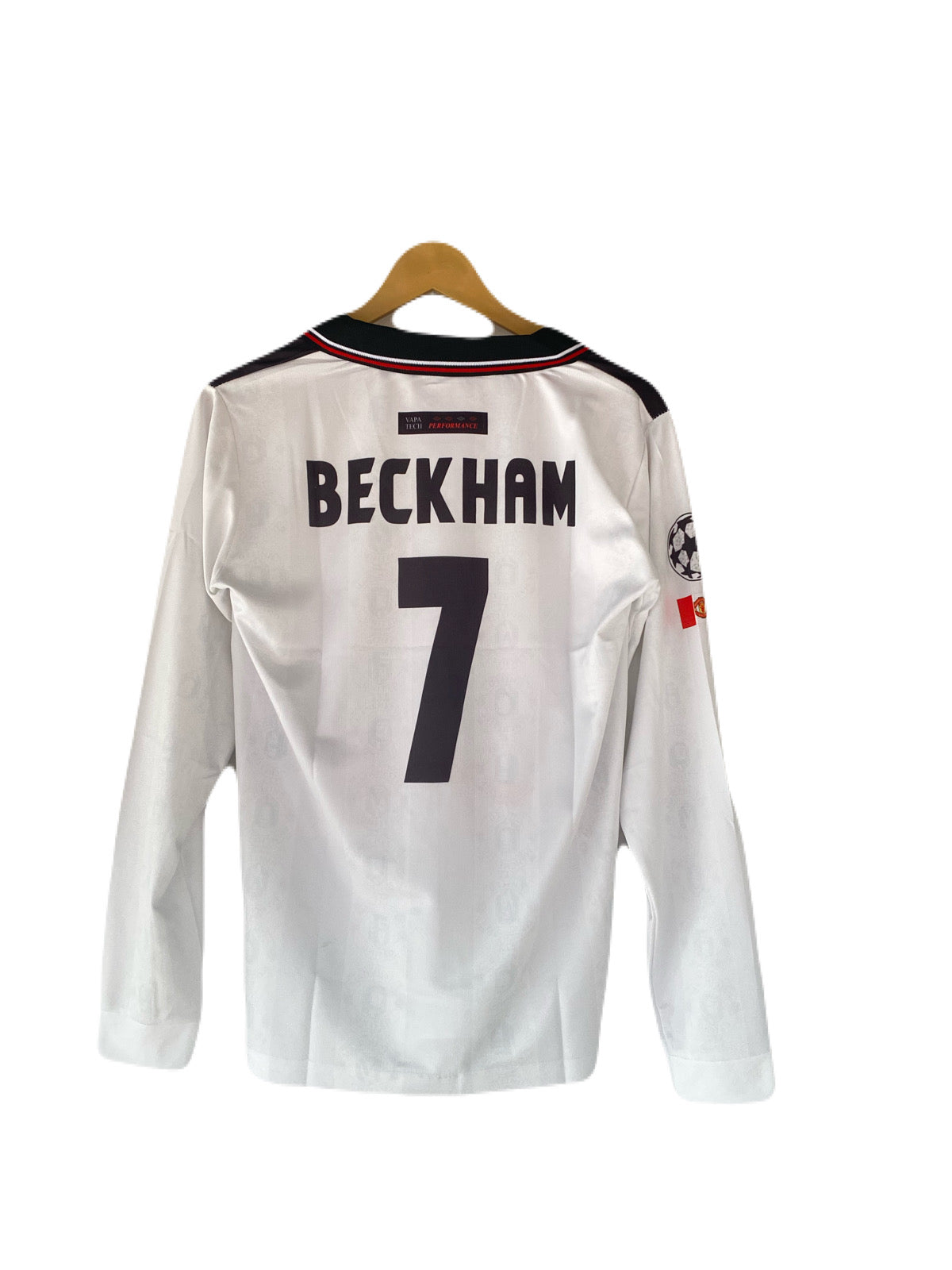 Manchester United Beckham Embroidery Full Sleeve Collar - P2746