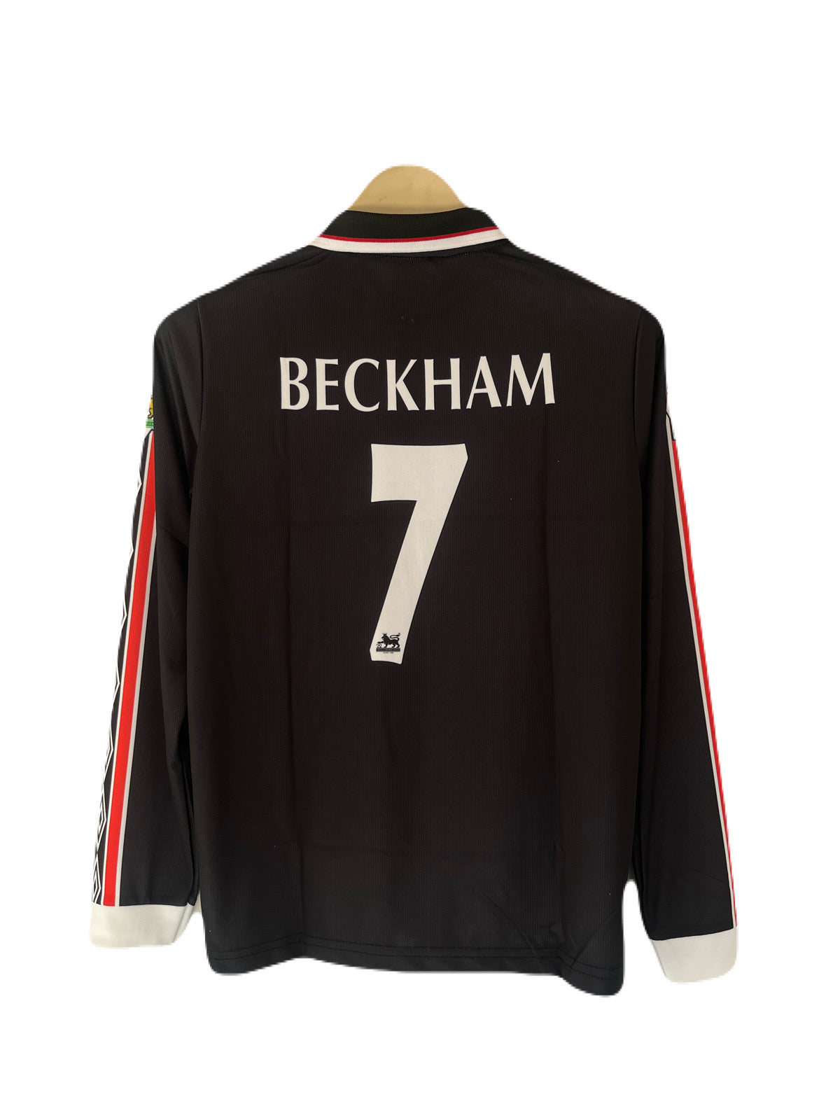 Manchester united 1998 Away Jersey zip type full sleeve embroidery beckham - P1473 ms retro store