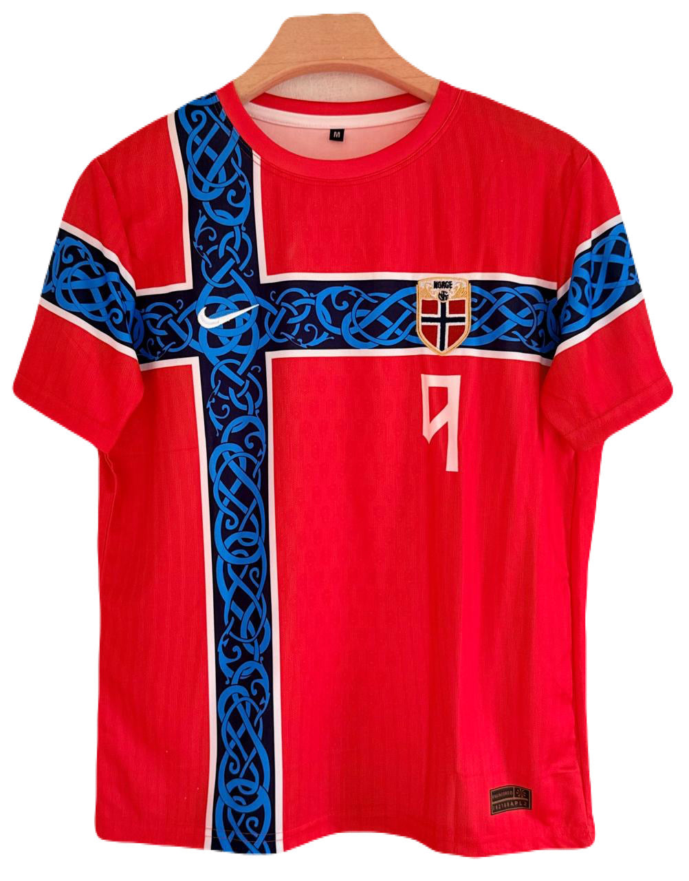 Norway 2026 world cup home haaland half sleeve embroidery Jersey - P1700 ms retro store