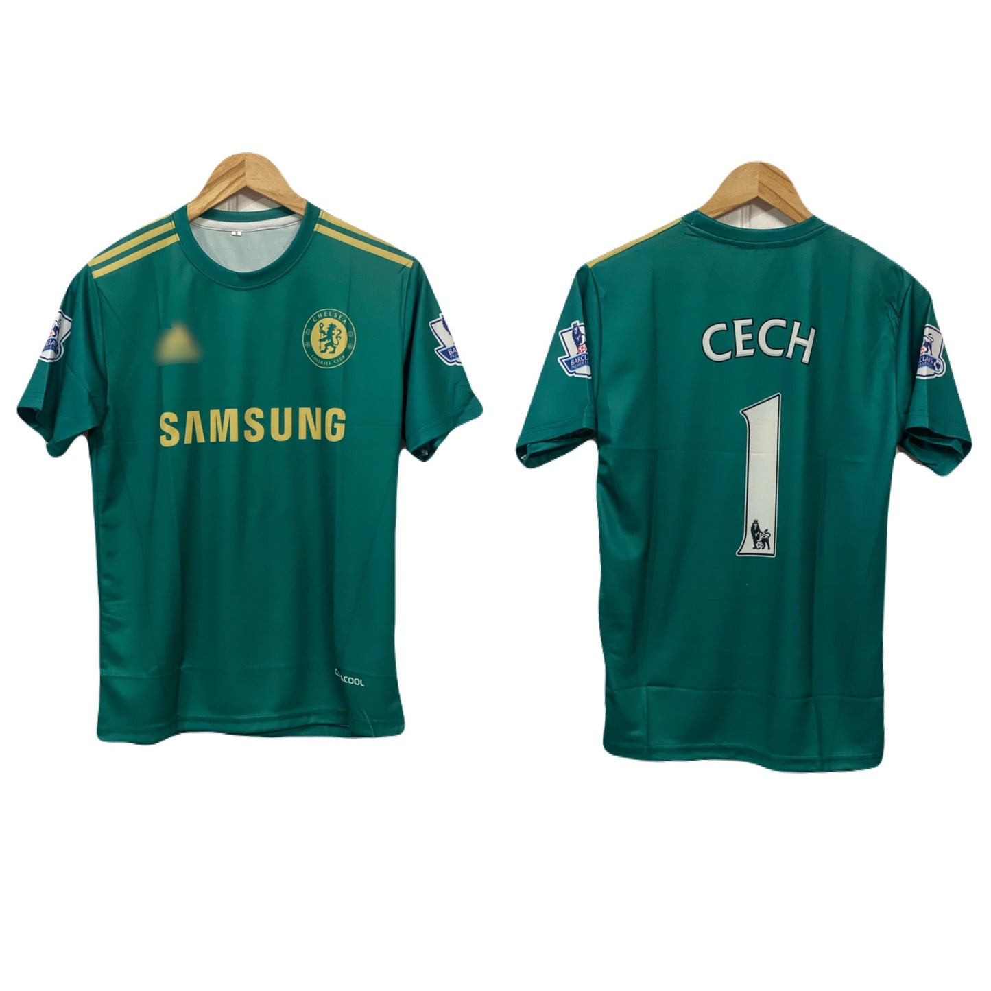 Chelsea GK kit Peter Cech 2012-13 Half sleeve P553  - Ms retro store