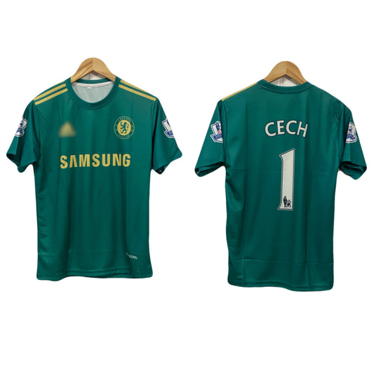 Chelsea GK kit Peter Cech 2012-13 Half sleeve P553  - Ms retro store