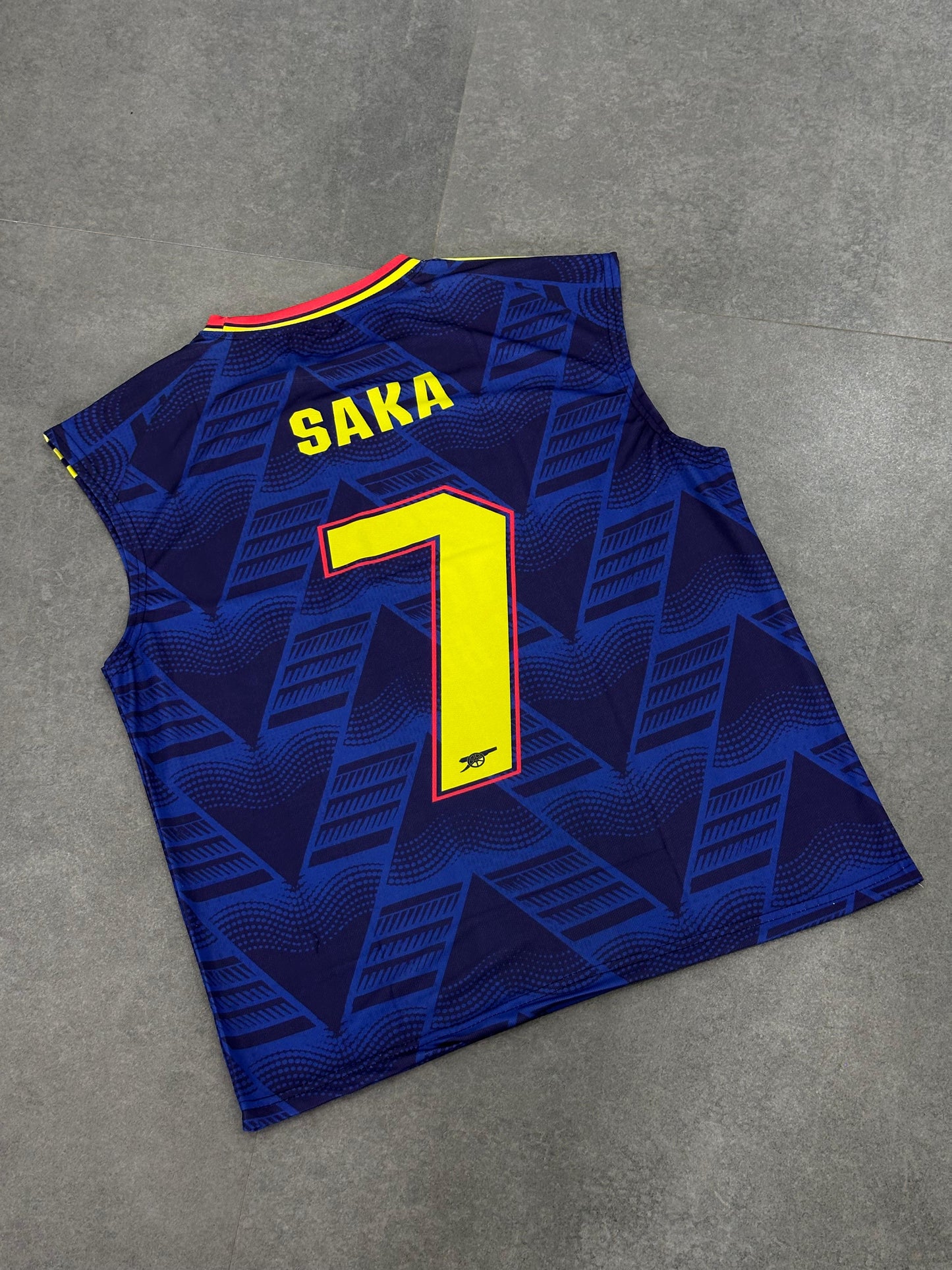 Saka Arsenal sleevless bibs sublimation - P2448